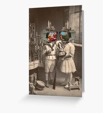 SURREAL HOLIDAY Greeting Card