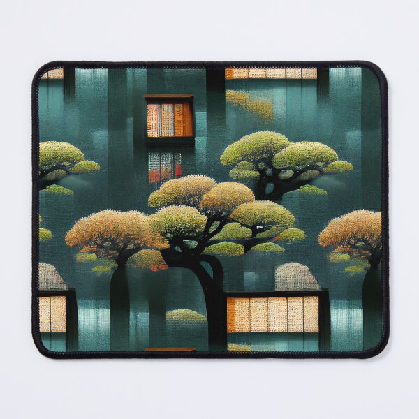 Item preview, Bonsai Pine Japanese Chiyogami Pattern designed and sold by kansaikate.