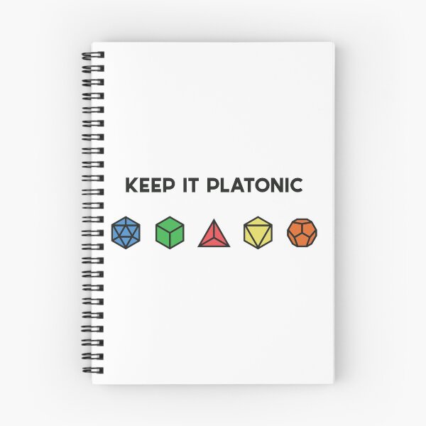 Item preview, Keep It Platonic (dark) designed and sold by nacforit.