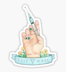 self made Sticker