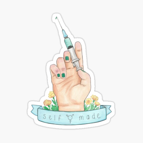 self made Sticker