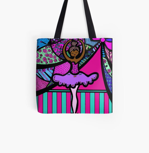 Releve All Over Print Tote Bag