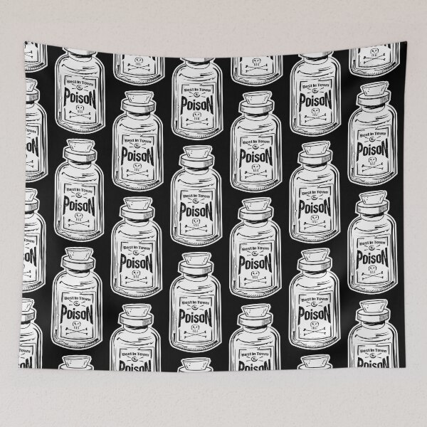 Item preview, poison bottle designed and sold by SimonSay.