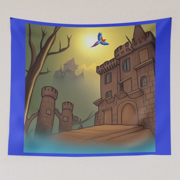 Item preview, CASTLE IN THE SKY designed and sold by starfishstuff.