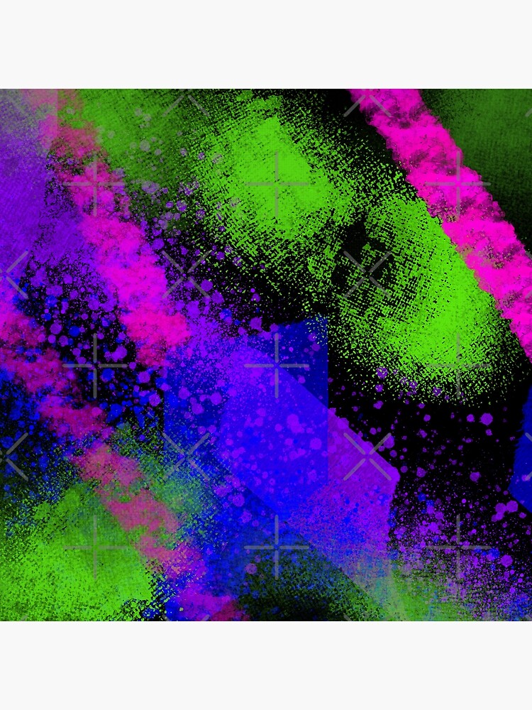 Grunge Pop Punk Vibes Neon 80's 90s Splatters 2.0 by that5280lady