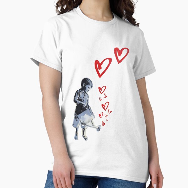 Item preview, Banksy-style Urban Street Art: Child Love designed and sold by ThisOnAShirt.