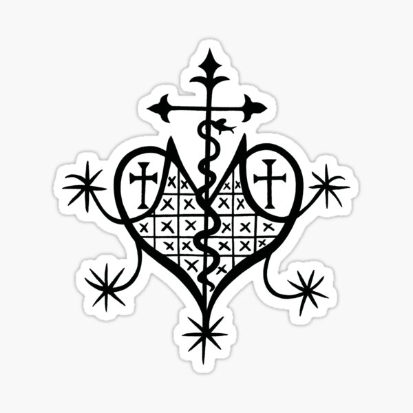 Veve Marie Laveau Sticker
