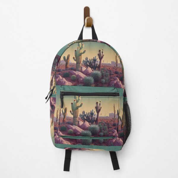 Item preview, Saguaro cactus - Arizona desert western desert landscape -Saguaros designed and sold by TeeARTHY.