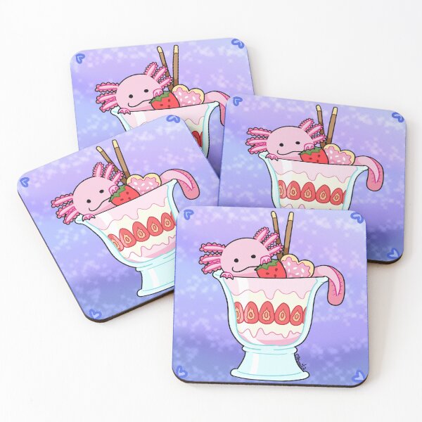 Item preview, axolotl parfait designed and sold by KmilaCreacion.