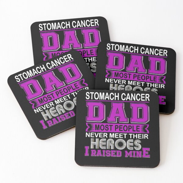 Item preview, Proud Stomach Cancer Dad Most People Never Meet Their Hero I Raised Mine  designed and sold by RonZimmerman.