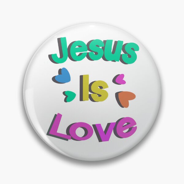 Artikelvorschau, Jesus ist Liebe entworfen und verkauft von lovedella.