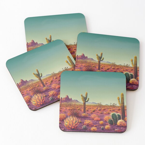 Item preview, Arizona desert western desert landscape -Saguaros designed and sold by TeeARTHY.