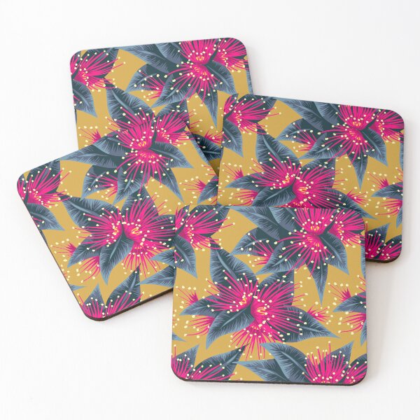 Item preview, Rata Floral - Mustard designed and sold by Andrea Muller.