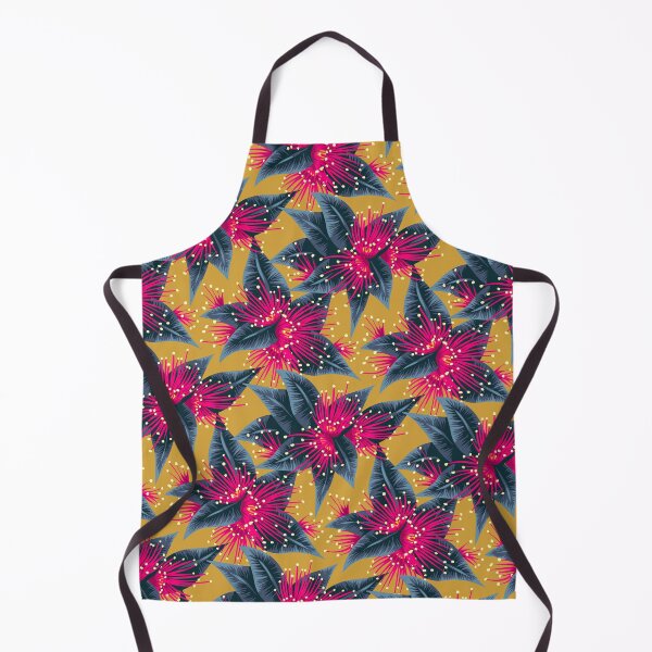 Item preview, Rata Floral - Mustard designed and sold by Andrea Muller.