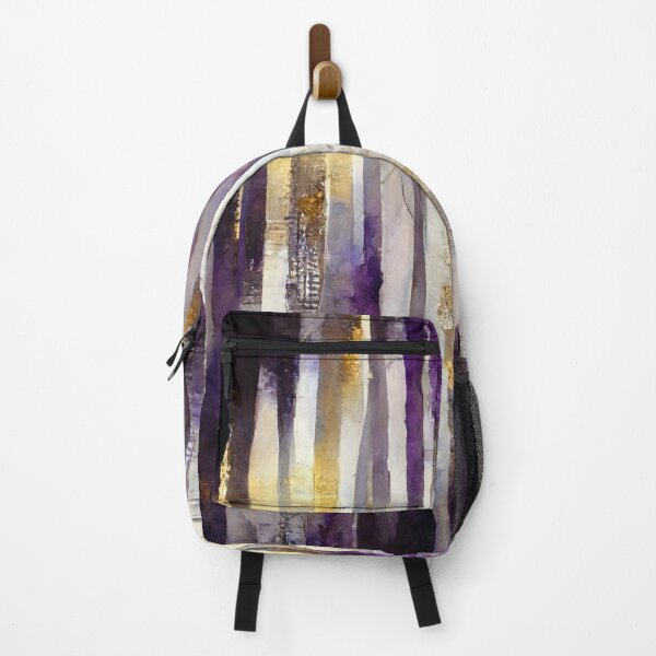 Item preview, Gold and purple alcohol link design with floral accents intricate details and vertical lines designed and sold by CGSGraphics.