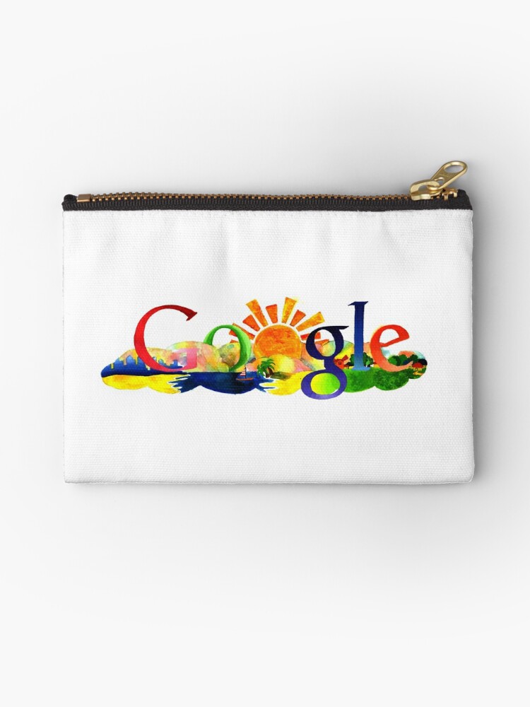 Google Zipper Pouch By Munadikmunad Redbubble