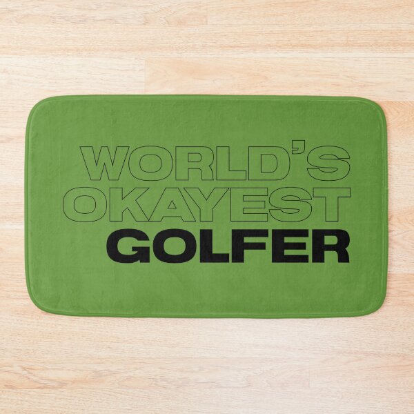 Item preview, World's Okayest Golfer Funny Golf Gift | Fun Golf  designed and sold by DevlynnDesigns.