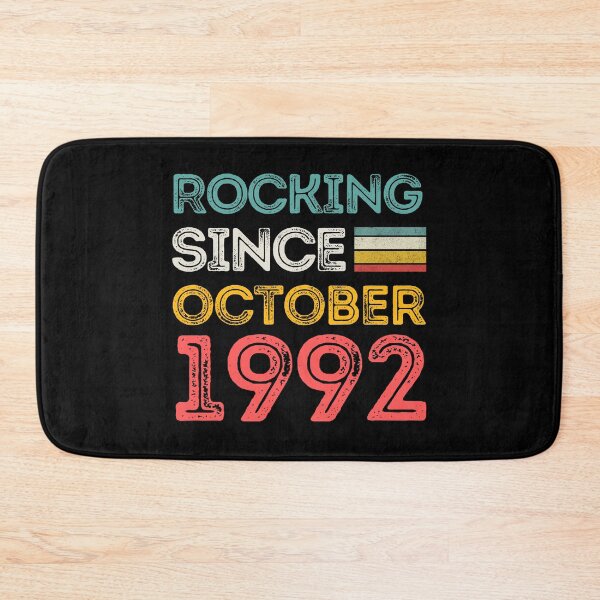 Item preview, Retro Rocking Since October 1992 For Birthday Month And Year As A October Birthday Quotes designed and sold by Funwithmusic.