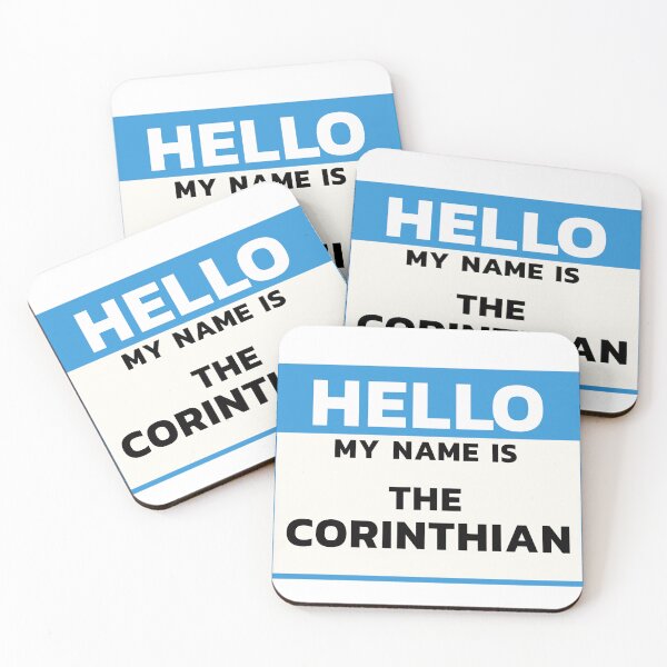 Item preview, Hello My Name is The Corinthian - The Sandman designed and sold by SedgeWren.