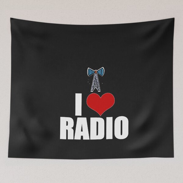Item preview, I Love Radio Classic T-Shirt designed and sold by PatsyLacey.