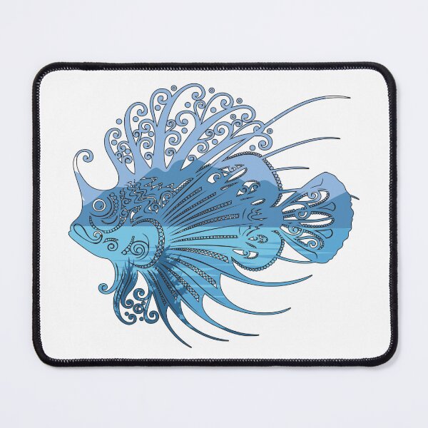 Item preview, Coastal Mountains Fish designed and sold by damonasplace.