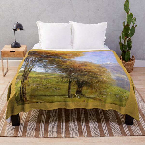 Item preview, Hilly Pasture. Maple Trees Landscape Scenery designed and sold by Zeph1.
