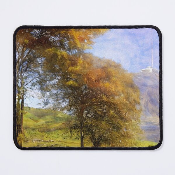 Item preview, Hilly Pasture. Maple Trees Landscape Scenery designed and sold by Zeph1.