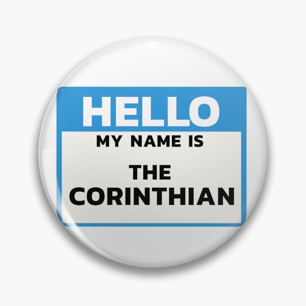 Item preview, Hello My Name is The Corinthian - The Sandman designed and sold by SedgeWren.