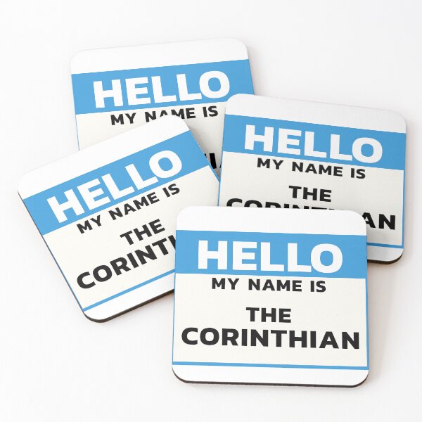 Item preview, Hello My Name is The Corinthian - The Sandman designed and sold by SedgeWren.