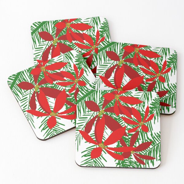 Item preview, Poinsettias and Palms designed and sold by designs-by-ann.