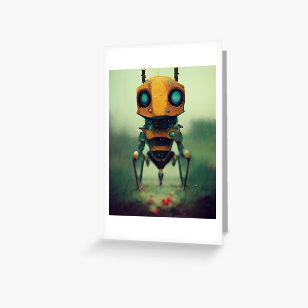 bRobot Greeting Card