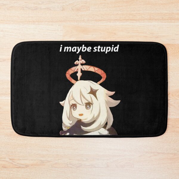 Item preview, i maybe stupid paimon genshin impact meme designed and sold by BestQuest.