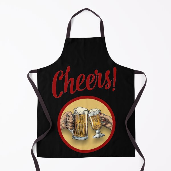 Item preview, two hands meeting in a beer toast RED - Drink it!!! designed and sold by OptLuv.