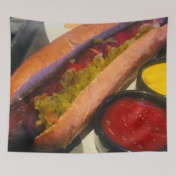 Item preview, Jumbo Hot Dog With Relish, Mustard And Ketchup designed and sold by DEC02.
