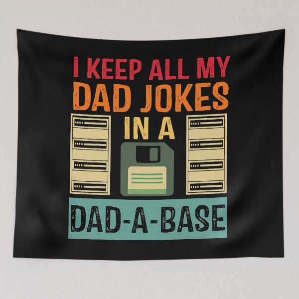 Item preview, I Keep All My Dad Jokes In A Dad A Base Vintage designed and sold by Abaddon-art.