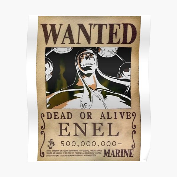 Enel wanted Poster