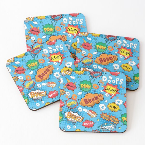 Item preview, BOOM!! Comic Book Speech Bubbles designed and sold by Pink Pineapple Works.