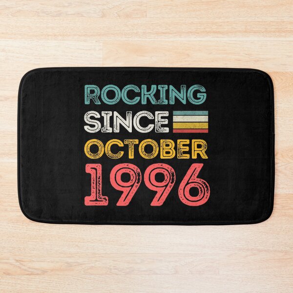 Item preview, Retro Rocking Since October 1996 For Birthday Month And Year As A October Birthday Quotes designed and sold by Funwithmusic.