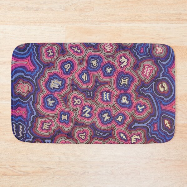 Item preview, Zen Doodle Astrology Dark Night designed and sold by Sarah Kurdila.