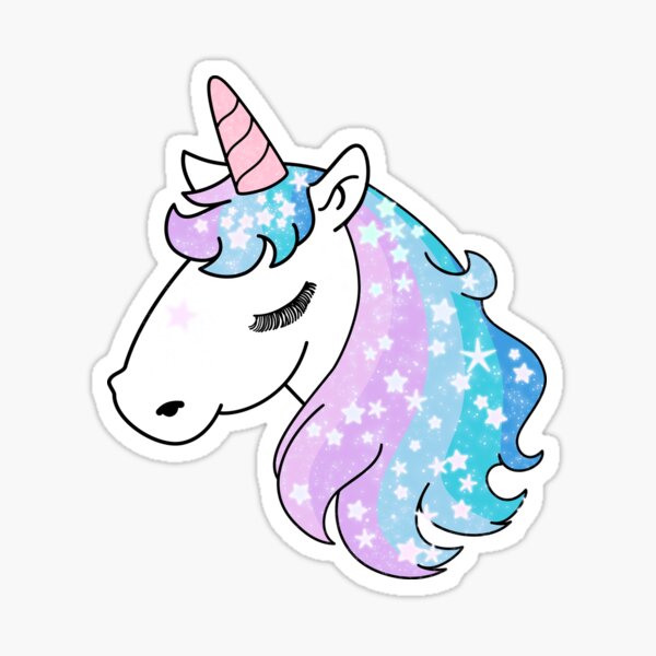 tumblr unicorn stickers redbubble