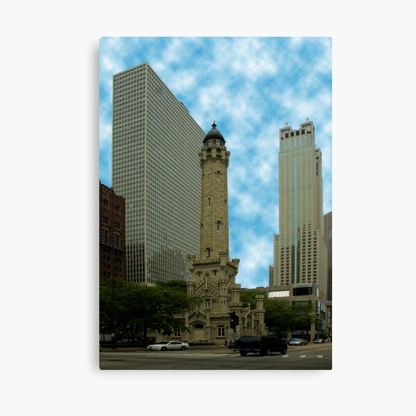 Old versus New Canvas Print