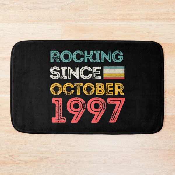 Item preview, Rocking Since October 1997 For Birthday Month And Year As A October Birthday Quotes designed and sold by Funwithmusic.