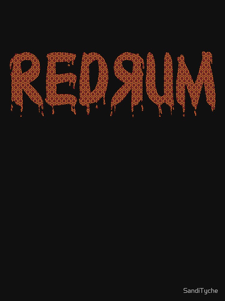 REDRUM Overlook Hotel Carpet Stephen King's The Shining by SandiTyche