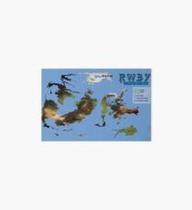 Remnant Map as of Vol.4 (RWBY) Art Board