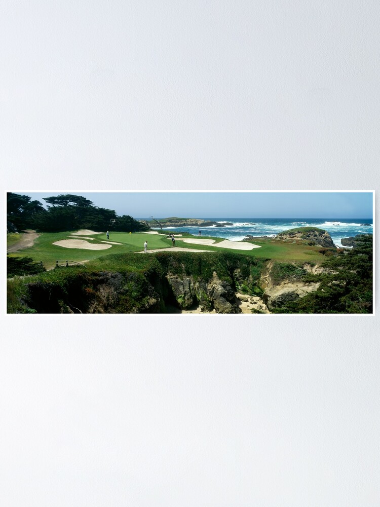quot Golfers Cypress Point Golf Course Pebble Beach CA quot Poster for Sale by quot Golfers Cypress Point Golf Course Pebble Beach CA quot Poster for Sale by