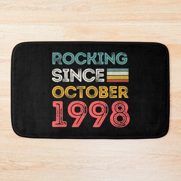 Item preview, Rocking Since October 1998 For Birthday Month And Year As A October Birthday Quotes designed and sold by Funwithmusic.