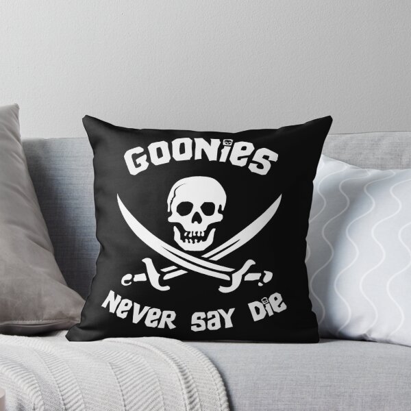 Aperçu de l'œuvre Les Goonies ne disent jamais mourir créée et vendue par Pink Pineapple Works.