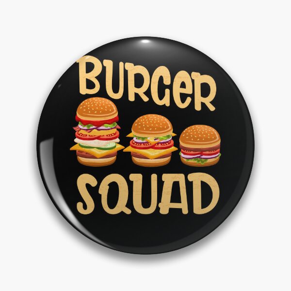 Item preview, Burger ' Squad Funny Hamburger Cheeseburger Day designed and sold by rozasdoltonv.