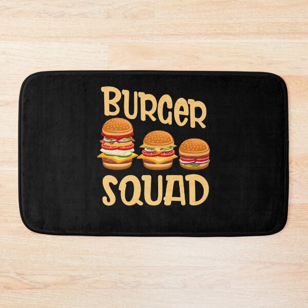 Item preview, Burger ' Squad Funny Hamburger Cheeseburger Day designed and sold by rozasdoltonv.