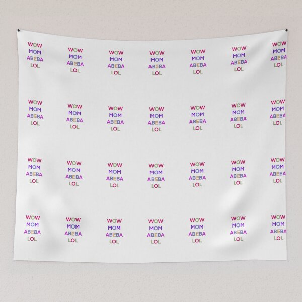 Item preview, WOW MOM ABEBA LOL PALINDROME designed and sold by sailorsam1805.